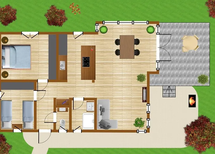 Holiday home Seeblick I Terrasse I Aussicht I Wandern